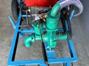Masina de foraj Diesel 28cp NOUA 100m prajina 5 sape sol / piatra — miniatura 8