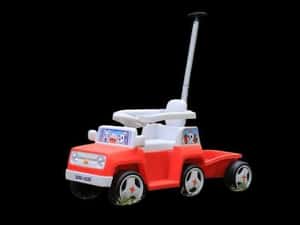 Masinuta 4 in 1 Kinderauto BJHC3088B 2x 30W 6V, RC si remorca #RED — miniatura 8