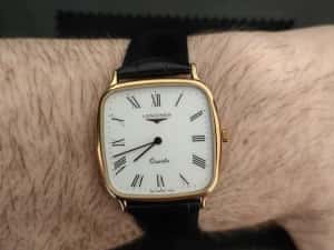 Longines Presence,Tank design, placat Aur - 10 microni — miniatura 2