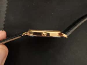 Longines Presence,Tank design, placat Aur - 10 microni — miniatura 10