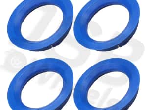 Set inele de centrare ghidaj jante noi 74.1-57.1 mm VW,Seat,Skoda,Audi — miniatura 1