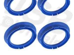Set inele de centrare ghidaj jante noi 74.1-57.1 mm VW,Seat,Skoda,Audi — miniatura 2