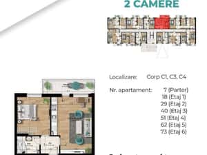 Metrou Berceni zona noua - 2 camere studio 51mp — miniatura 4