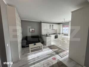Apartament 2 camere superb,54mp, mobilat complet, parcare — miniatura 4