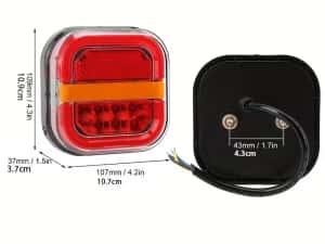 Stopuri Spate LED Premium cu Semnalizare Secvențială set 2 buc — miniatura 6