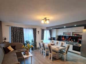 Apartament mobilat si utilat, 4 camere, garaj si parcare, la 5 minute
