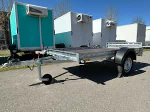 Remorca 750 kg Repo,Atv ,Moto,Basculabila Mono ax — miniatura 6