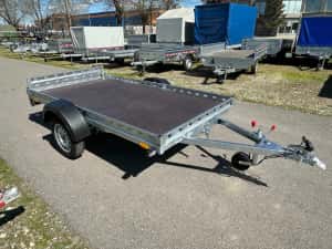 Remorca 750 kg Repo,Atv ,Moto,Basculabila Mono ax — miniatura 7