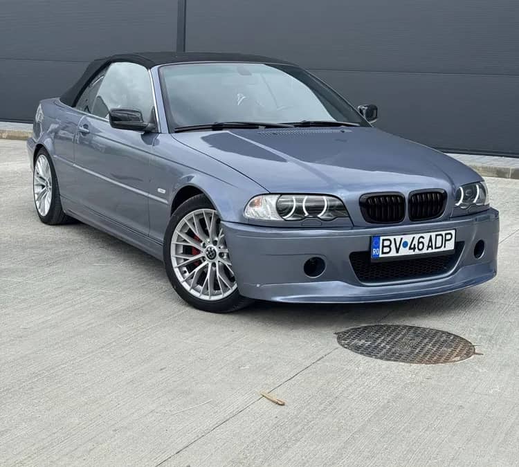 Vand BMW E46 Cabrio 320i M54B22 benzina 170 cai 2.2 6cyl — fotografie 1 din 10