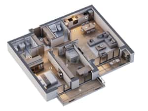 Apartament 3 camere, Ferdinand — miniatura 1