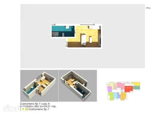 Apartament 2 camere, balcon, Costinești — miniatura 6