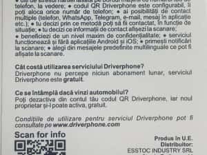 QR Driverphone - înlocuiește hârtia din geam — miniatura 2