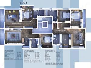 Apartamente de vanzare cu 2 si 3 camere zona Kamsas TVA INCLUS — miniatura 2