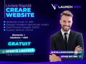 Creare Website pentru Firmă | Site Profesional + SEO
