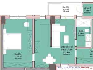 Apartament 3 camere Doamna Stanca