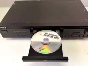 Sony CDP-XE220 cd pt amplificator stereo sunet bun — miniatura 3
