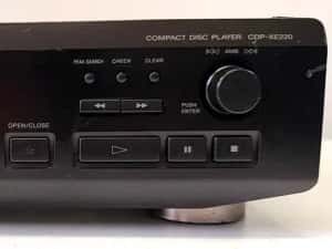 Sony CDP-XE220 cd pt amplificator stereo sunet bun — miniatura 7