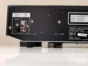 Sony CDP-XE220 cd pt amplificator stereo sunet bun — miniatura 9
