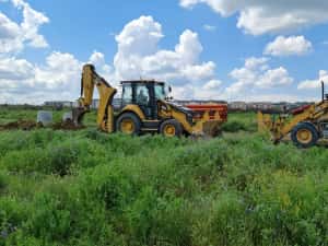 Inchirez Buldoexcavator, excavator, buldo, miniexcavator — miniatura 4