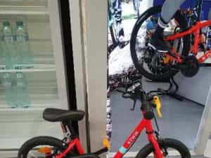 Btwin Bike 500 red 14" - produs resigilat - (SecondHand) Decathlon