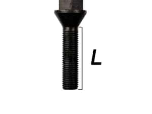 Prezoane noi lungi pentru jante aliaj Mercedes M14x1.5 45 mm — miniatura 10