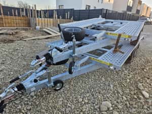 Platforma auto,trailer,slep NOI Gala Taurus 4m 2026 TVA inclus si RAR — miniatura 10