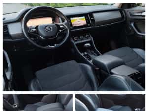 Skoda Kodiaq/Facelift /Germania/DSG/Matrix/Panoramic/Cock-Pit/Memorii/Distronic/Piele/Impecabilă — miniatura 6