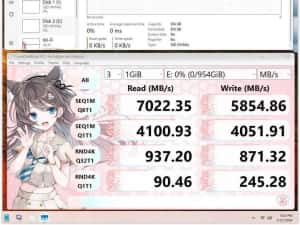 SSD 1TB 7000 MB/s M.2 NVMe, SK Hynix, PCIe 4.0 X4 NOU Bulk — miniatura 3