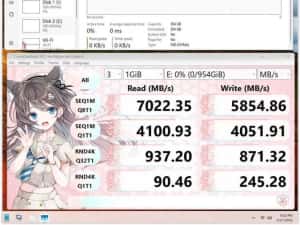 SSD 1TB 7000 MB/s M.2 NVMe, SK Hynix, PCIe 4.0 X4 NOU Bulk — miniatura 7