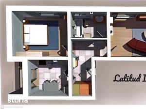 Apartament 2 cam, 3 cam || Trivale, Pitesti — miniatura 4