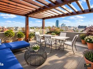 Penthouse deosebit 4 Camere Gradina Icoanei | Terasa | 2 locuri de par — miniatura 5