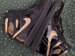 JORDAN 1 Black Metallic Gold — miniatura 10