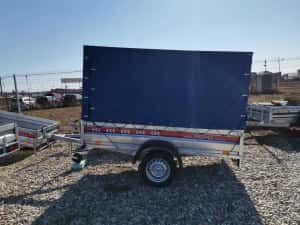 Remorca Mono Ax Auto Atv Tandem Prelata  750 KG Basculabila Oferta — miniatura 7