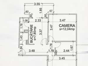 Apartament 2 camere, decomandat, etaj intermediar, Manastur — miniatura 1