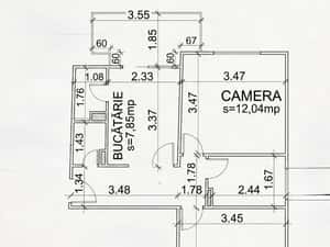 Apartament 2 camere, decomandat, etaj intermediar, Manastur — miniatura 6