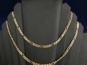 Lant Aur 14K - 7.80 grame / 3800 lei ( B34220.1 / Ag28 Doi Baieti )