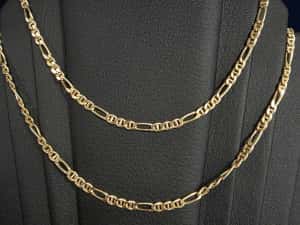 Lant Aur 14K - 7.80 grame / 3800 lei ( B34220.1 / Ag28 Doi Baieti ) — miniatura 3