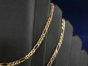 Lant Aur 14K - 7.80 grame / 3800 lei ( B34220.1 / Ag28 Doi Baieti ) — miniatura 4