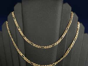 Lant Aur 14K - 7.80 grame / 3800 lei ( B34220.1 / Ag28 Doi Baieti ) — miniatura 8