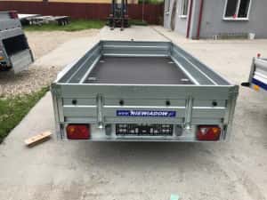 Remorca 750kg, Niewiadow BD-750 (300 cm x 150 cm), 2 axe, NOUA, OFERTA — miniatura 6