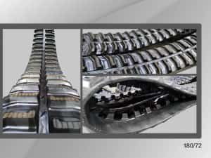 Șenilă  cauciuc 180 x 72 x 37 — miniatura 2