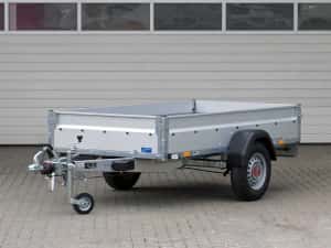 REMORCA AUTO 750 Kg- 1300 kg/200(250)*110(128)*34cm, CU SISTEM FRANARE — miniatura 5