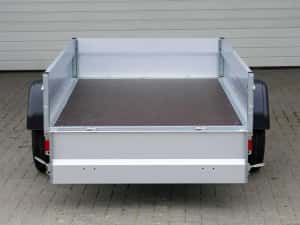 REMORCA AUTO 750 Kg- 1300 kg/200(250)*110(128)*34cm, CU SISTEM FRANARE — miniatura 6