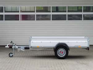 REMORCA AUTO 750 Kg- 1300 kg/200(250)*110(128)*34cm, CU SISTEM FRANARE — miniatura 7