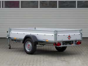 REMORCA AUTO 750 Kg- 1300 kg/200(250)*110(128)*34cm, CU SISTEM FRANARE — miniatura 8