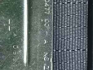 Centura de siguranta spate dreapta 602047700 Mitsubishi Outlander 2 (facelift) (2009 - 2013) — miniatura 3
