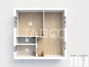 Apartament de vanzare 60mp 2 camere debara si parcare in zona Selimbar — miniatura 8
