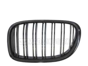 Set grile duble M BMW Seria 7 F01 F02 F03 F04 2008-2015, Negru Lucios — miniatura 6
