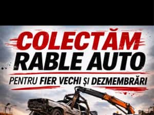 Colectare masini auto penteu fier vechi sau dezmembrari