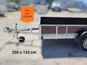 Remorca TEGO 250x133 cm 750 kg Monoax